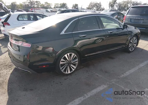2017 Lincoln Mkz Hybrid Reserve from USA, damaged, VIN 3LN6L5MU1HR637790